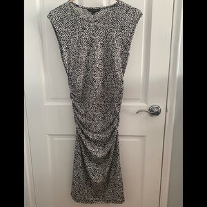 Banana Republic ruched fitted dress